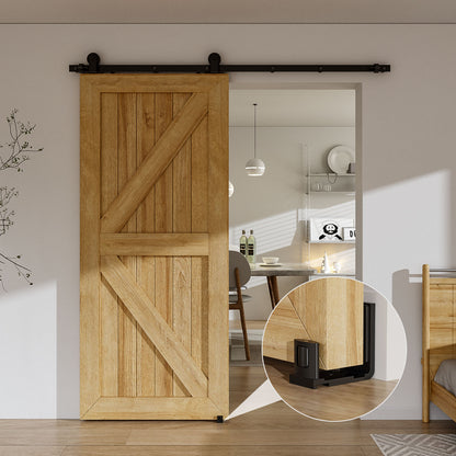 Wolfbird Einstellbar Bodenführung Wand/Tür Unterseite Schiebetür Bodenführung Klassisches Doppelrad Flach Justieren Style