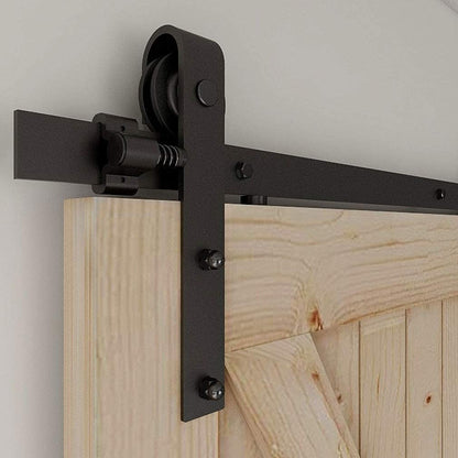 Wolfbird 305CM/10FT Schiebetür Beschlag Schiebetürsystem Gleitschiene Holzschiebetür Schiebetürbeschlag Set