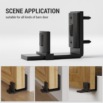 Wolfbird Einstellbar Bodenführung Wand/Tür Unterseite Schiebetür Bodenführung Klassisches Doppelrad Flach Style