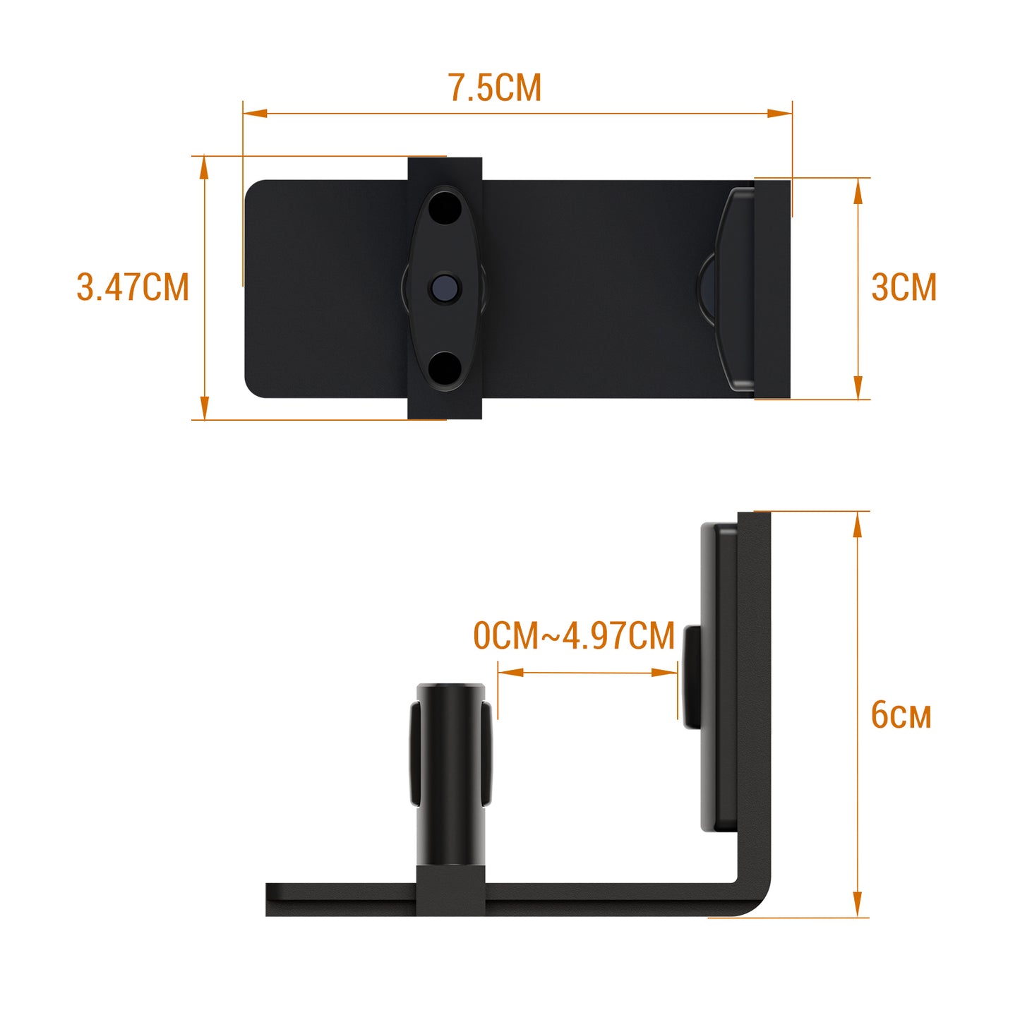 Wolfbird Einstellbar Bodenführung Wand/Tür Unterseite Schiebetür Bodenführung Klassisches Doppelrad Flach Style