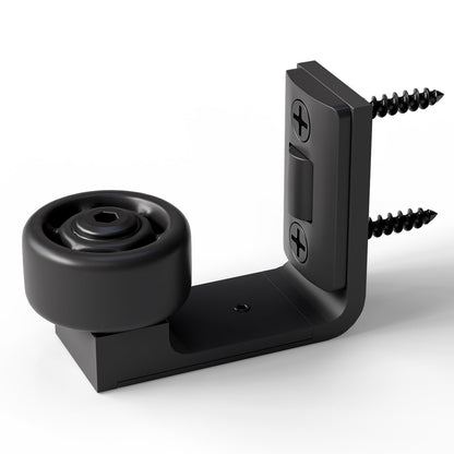 Wolfbird Einstellbar Bodenführung Wand/Tür Unterseite Schiebetür Bodenführung Klassisches Doppelrad Black Style